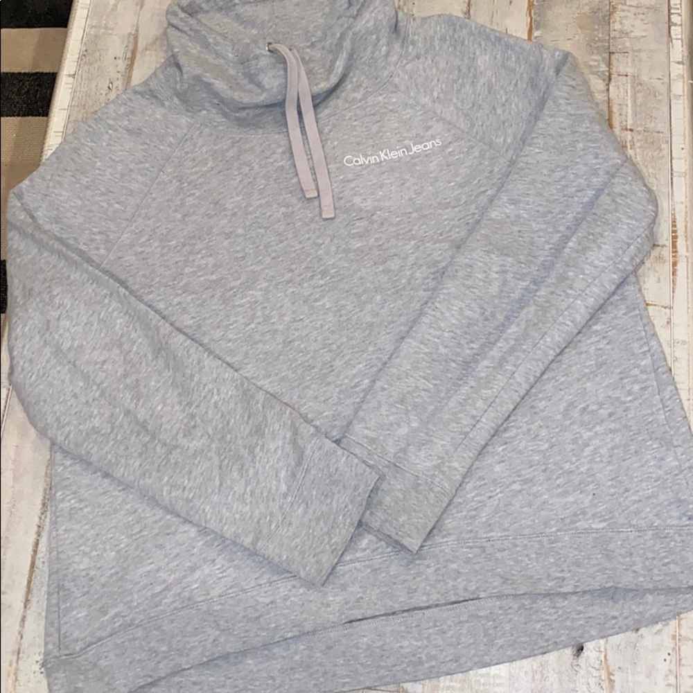 Calvin Klein turtle neck hoodie